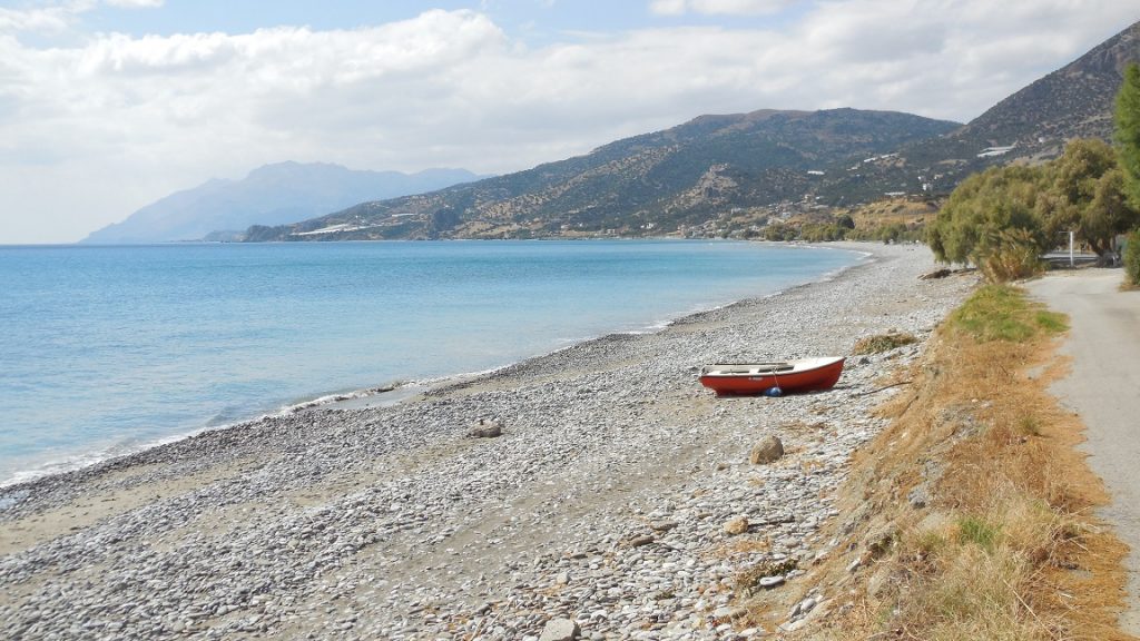 Plaja Keratokampos, Creta