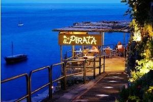 Il pirata, restaurant din Praiano, Amalfi