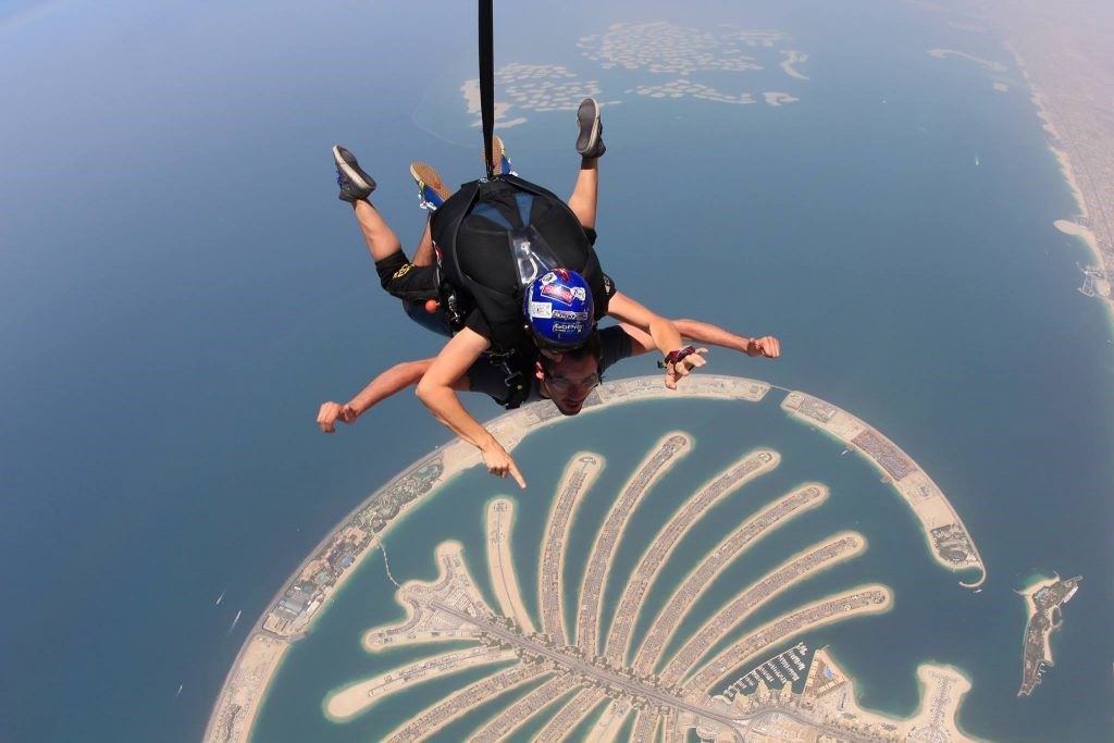 #VacanteleTuristilorMei, Sky Dive The Palm, Dubai, foto@ANCAPAVEL.RO
