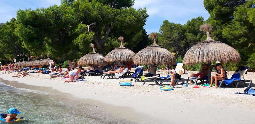 plajă din Mallorca