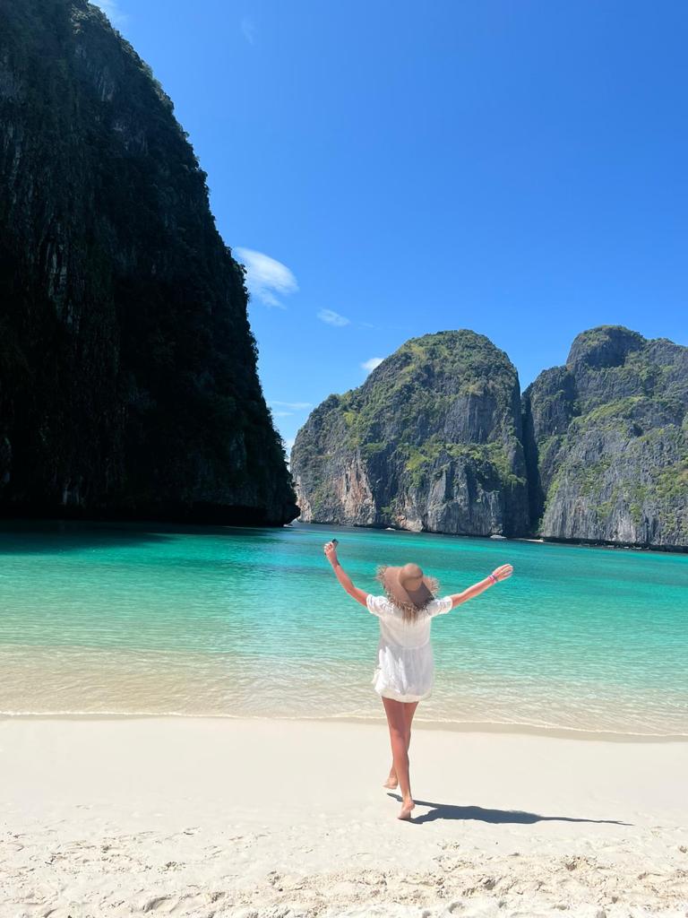 #VacanteleTuristilorMei: "Aici e raiul!" @Maya Bay, insulele Phi Phi, Thailanda,foto copyrigt@ANCAPAVEL.RO