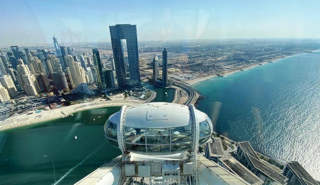 Vedere din Dubai Eye, foto@ANCAPAVEL.RO