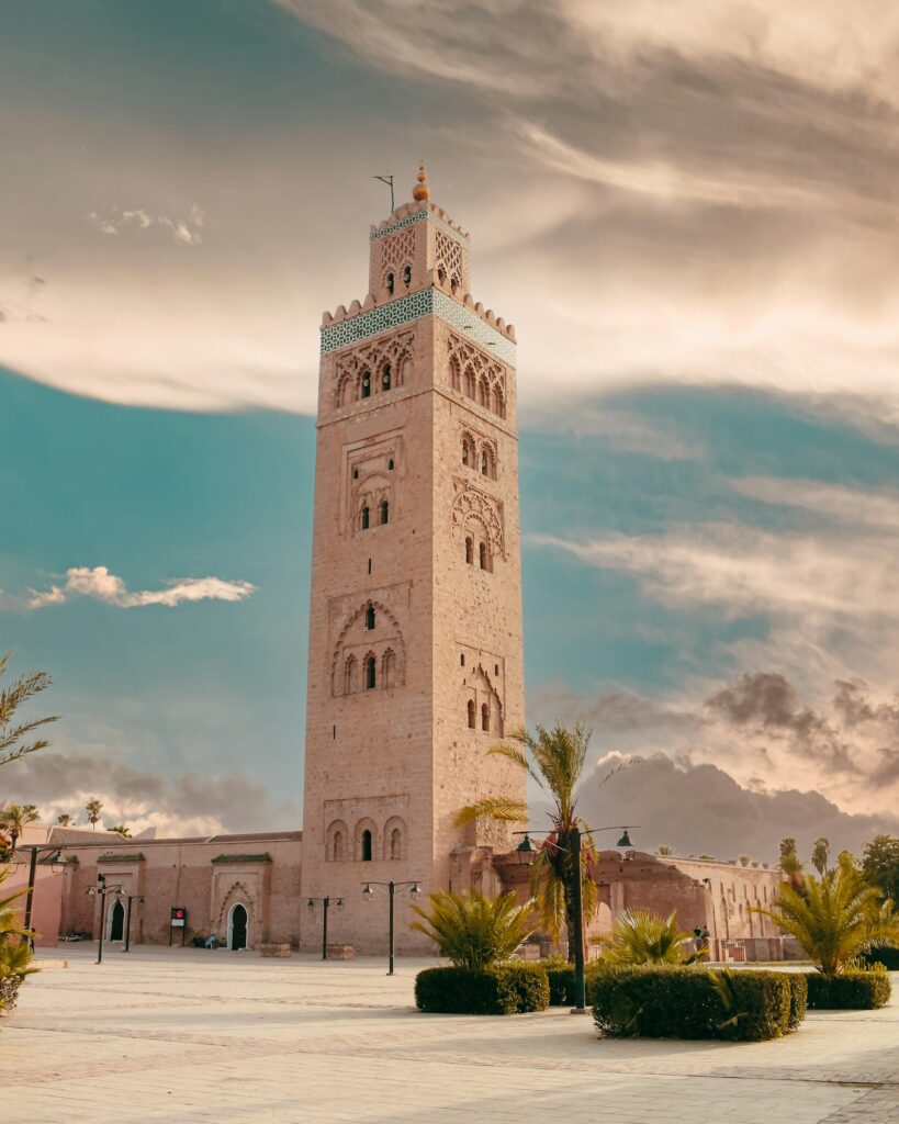 Moscheea Koutoubia, Marrakesh, foto Mehdi El marouazi on Unsplash