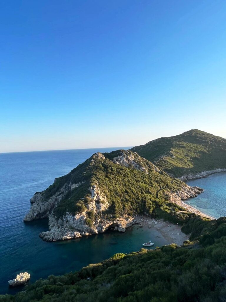 Porto Timoni din Corfu, Grecia