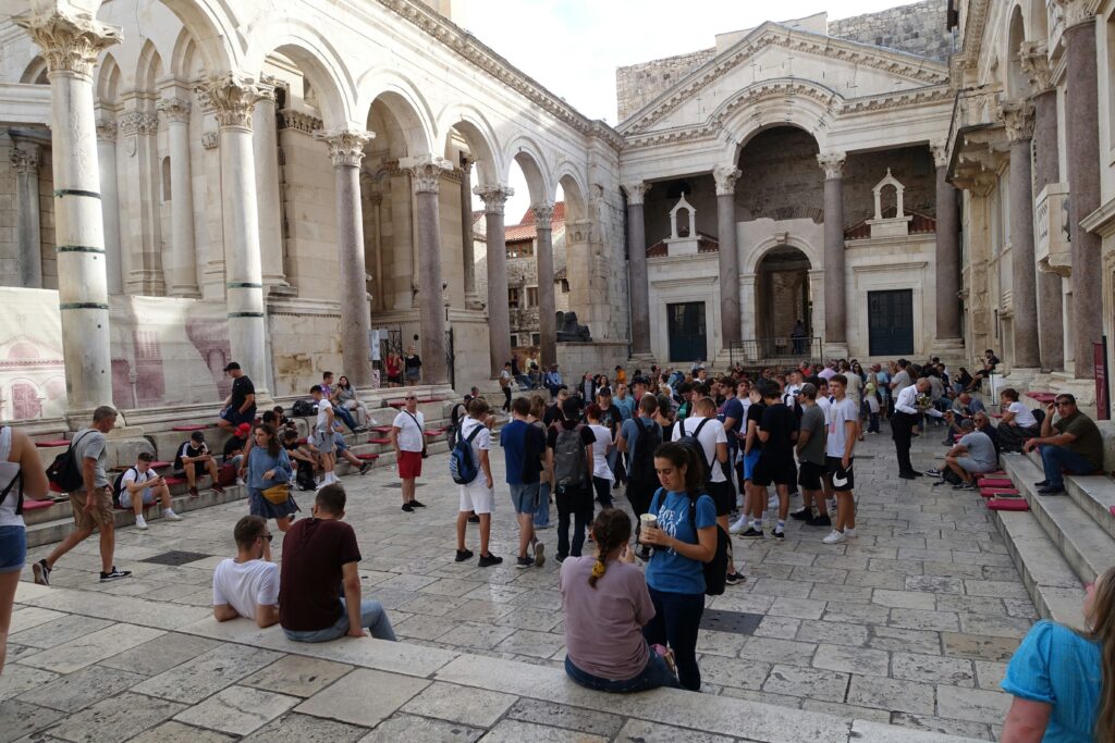 Palatul lui Diocletian, Split, Croatia, Photo by Malcolm Ketteridge on Unsplash.com